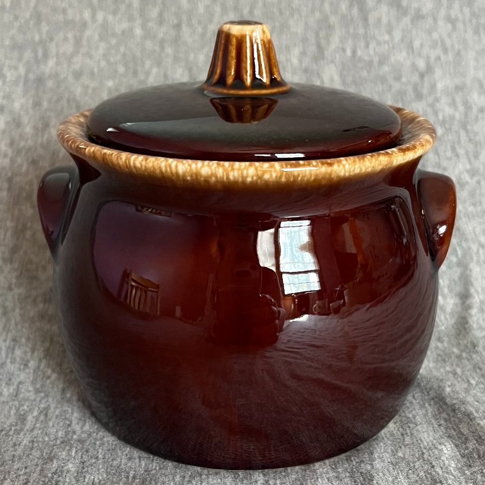 Hull Ovenproof USA Sugar Bowl with Lid